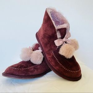 Ugg Kallen Women’s Slipper Size 6 CRDV Cordovan (Wine Red) Style# 1017541
